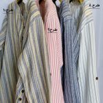 مانتو راه راه جلوبسته