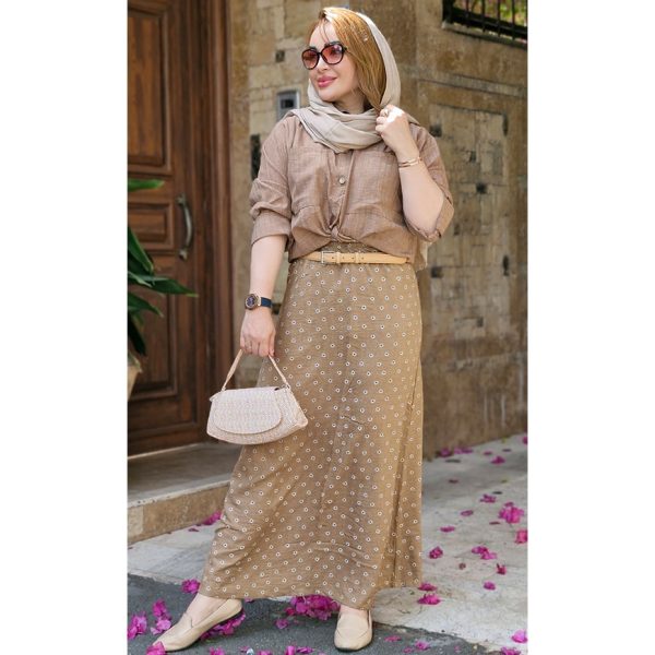 دامن گل دار