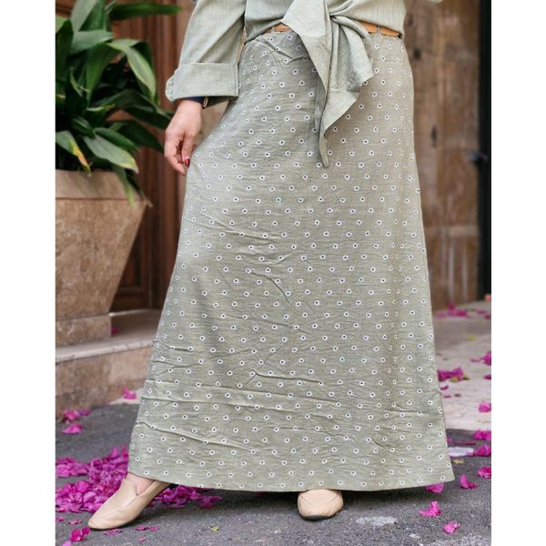 دامن گل دار