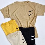 تیشرت چاپ 2 نایک نخ پنبه