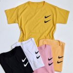 تیشرت چاپ 2 نایک نخ پنبه - مانتو پاتریس رشت