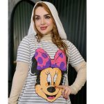 سارافون راه راه مینی موس - مانتو پاتریس رشت