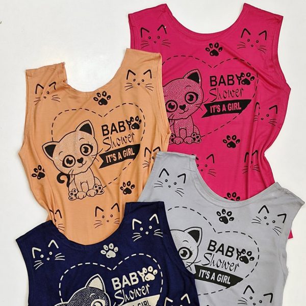 تاپ حلقه ای گربه نگینی - مانتو پاتریس رشت