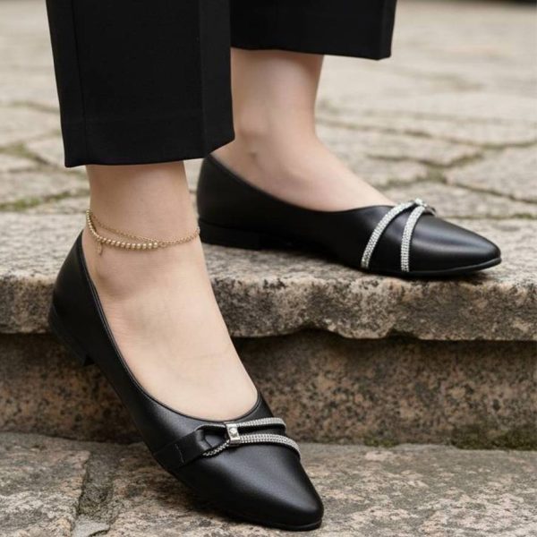 کالج نگینی مشکی - مانتو پاتریس رشت