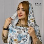 شال پلیسه آبرنگی