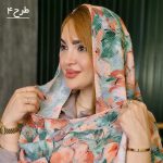 شال پلیسه آبرنگی - مانتو پاتریس رشت