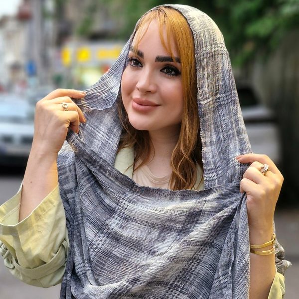 شال کریشه چهارخونه