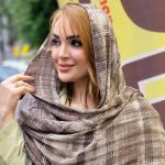 شال کریشه چهارخونه