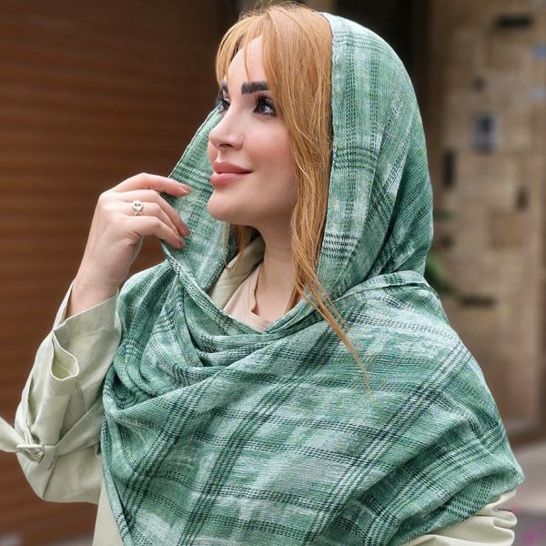 شال کریشه چهارخونه