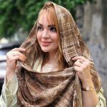 شال کریشه چهارخونه