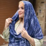 شال کریشه چهارخونه