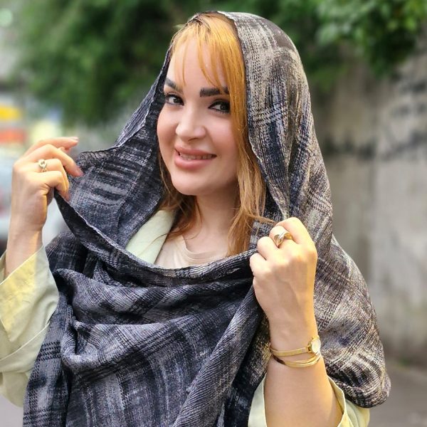 شال کریشه چهارخونه