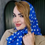 مینی اسکارف نخی بابونه