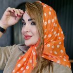مینی اسکارف نخی بابونه