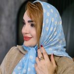 مینی اسکارف نخی بابونه