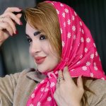 مینی اسکارف نخی بابونه