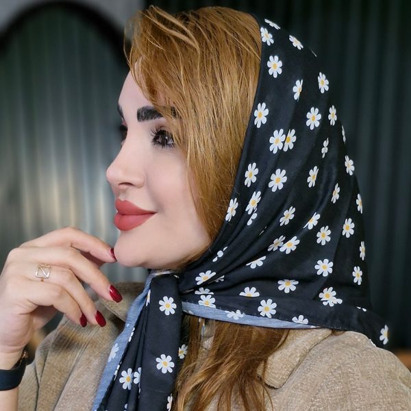 مینی اسکارف نخی بابونه