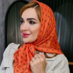 مینی اسکارف پاپیون ریز - مانتو پاتریس رشت