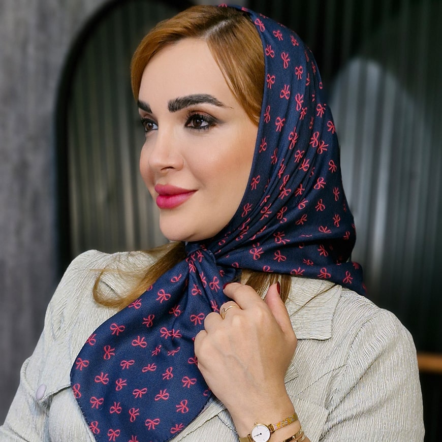 مینی اسکارف پاپیون ریز