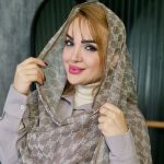 شال توری کرم