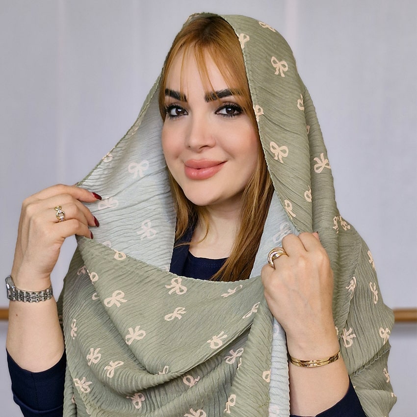 شال پاپیونی - مانتو پاتریس رشت