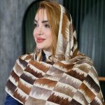 شال کریشه مستطیل رنگی