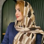 شال کریشه مستطیل رنگی