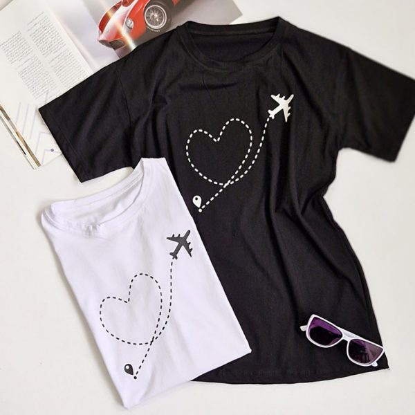 تیشرت چاپ هواپیما