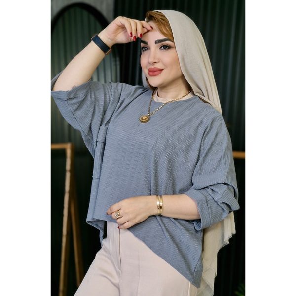 شومیز پانچ مراکشی جیب دار