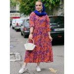 پیراهن گلدار 2 رنگ