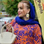 پیراهن گلدار 2 رنگ