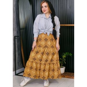 دامن لینن بته جقه