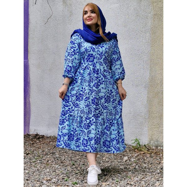 پیراهن ساحلی طرحدار