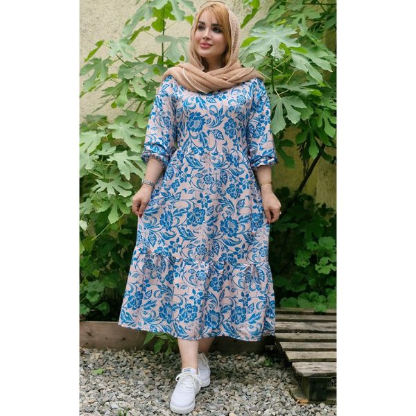 پیراهن ساحلی طرحدار