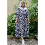 پیراهن ساحلی طرحدار
