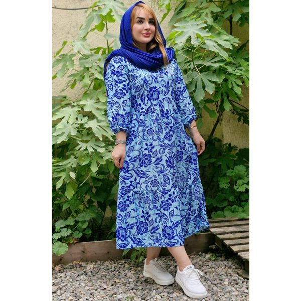 پیراهن ساحلی طرحدار - مانتو پاتریس رشت