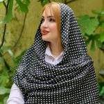 شال نخی توپی - مانتو پاتریس رشت