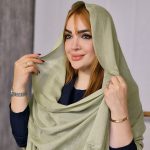 شال نخی ساده