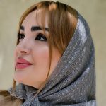 مینی اسکارف لبه توری