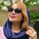عینک آفتابی چنل دسته طلایی