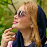 عینک آفتابی چنل دسته طلایی - مانتو پاتریس رشت