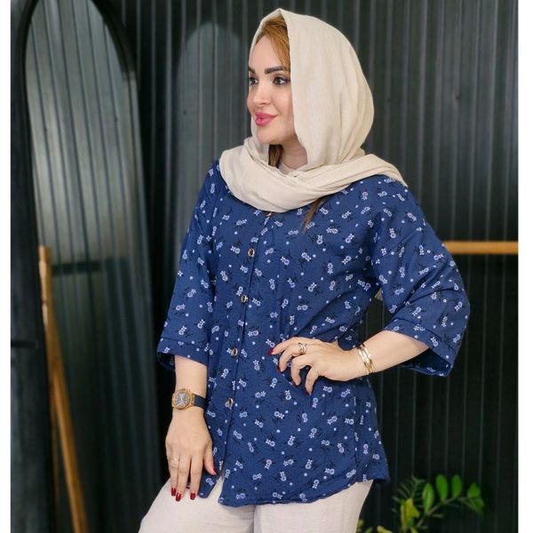 شومیز پفکی گلدار