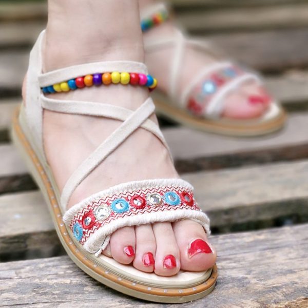 37000238-3-min صندل ضربدری مرواریدی - مانتو پاتریس رشت