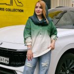 مانتو لینن آبرنگی