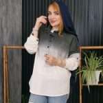 مانتو لینن آبرنگی