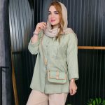 مانتو صوفیا آستین پاگون