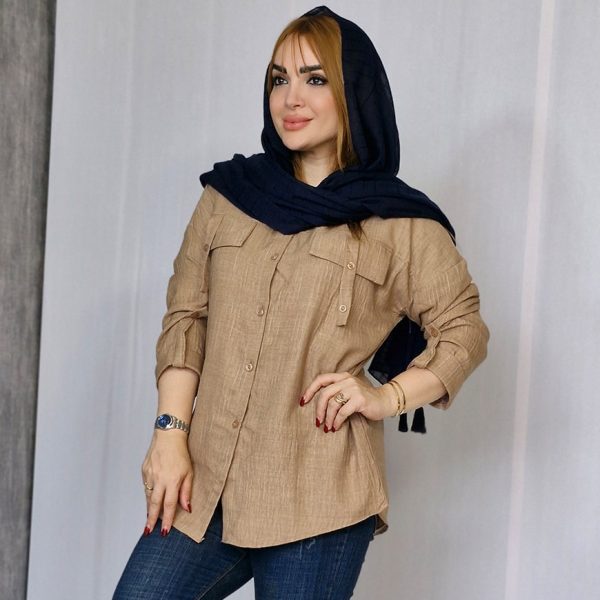 مانتو صوفیا جیب دکمه