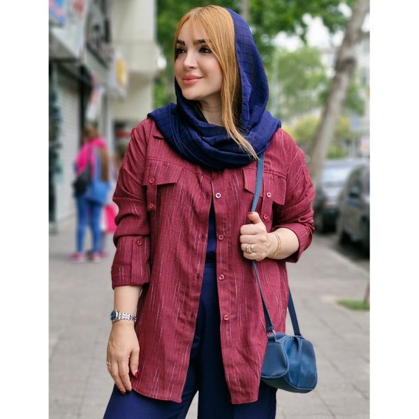 مانتو صوفیا جیب دکمه