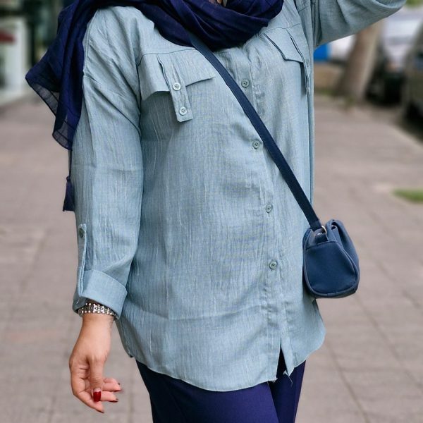 مانتو صوفیا جیب دکمه