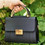 کیف دسته طلایی